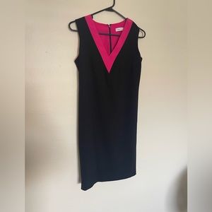Calvin Klein women’s sleeveless vneck dress - size 4
